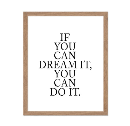 If You Can Dream It No1