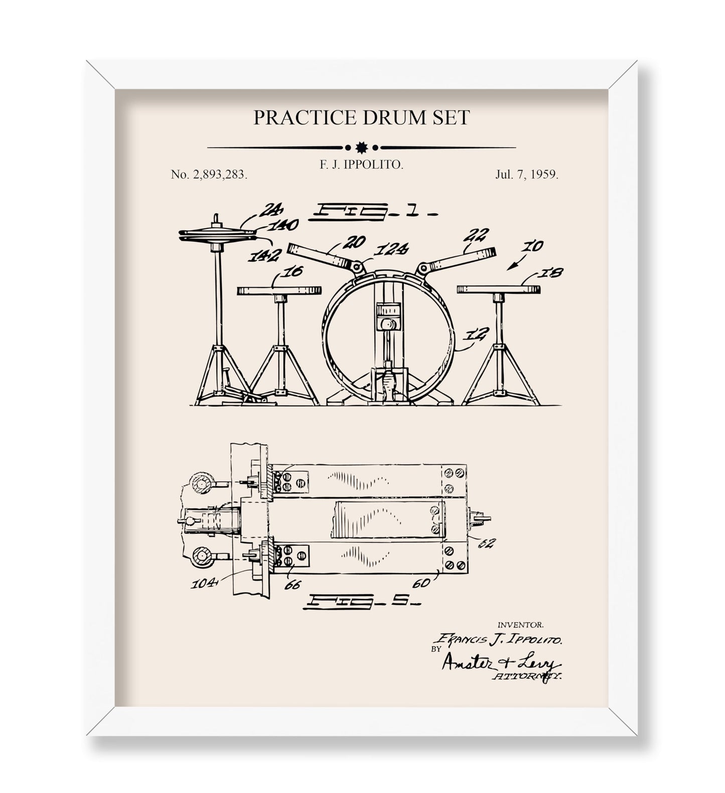 Drum Set Blueprint No1