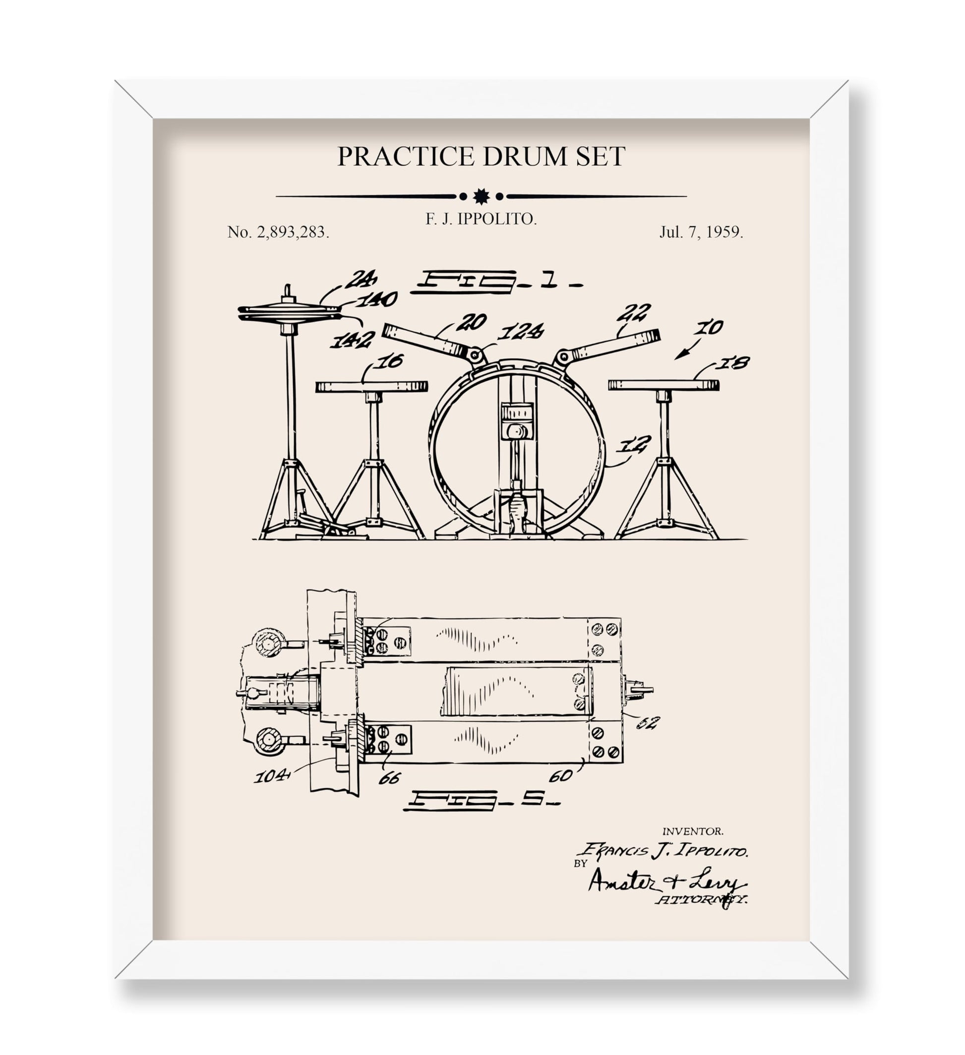 Drum Set Blueprint No1