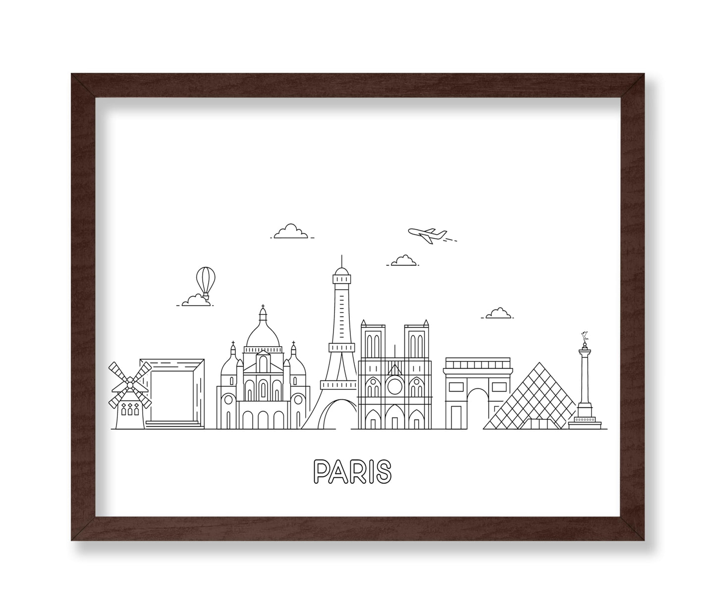 Paris Skyline No2