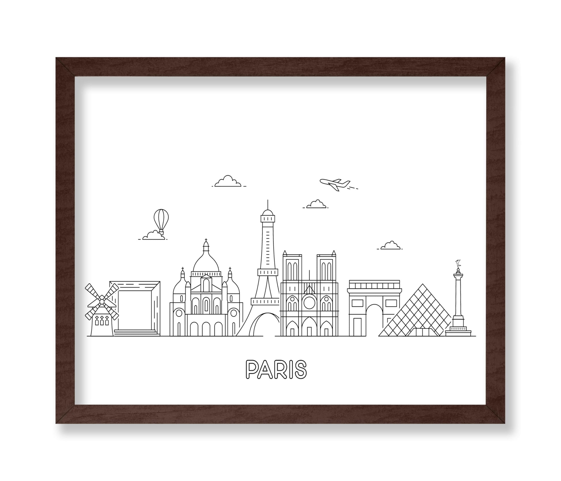 Paris Skyline No2