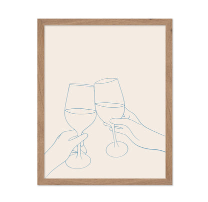 Cheers Line Drawing No5