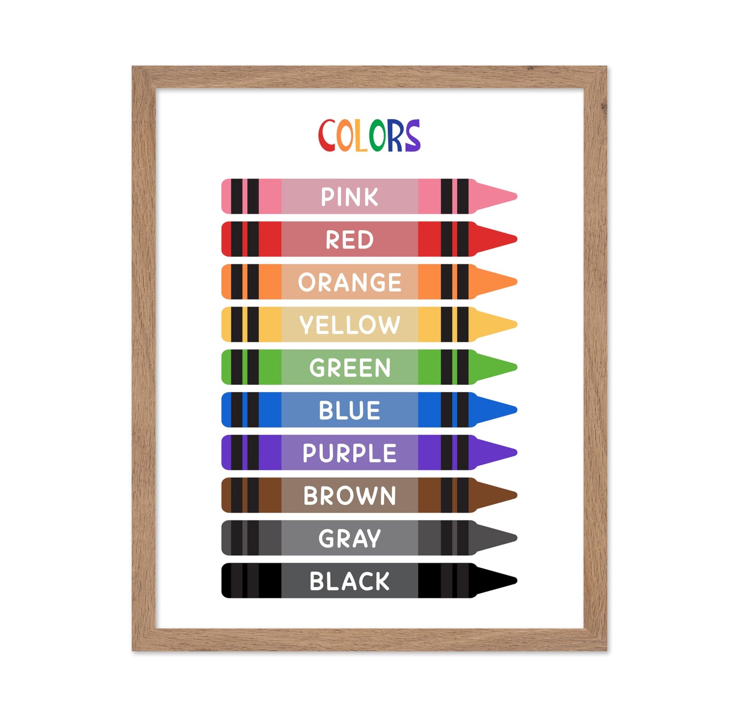 Crayons Colors