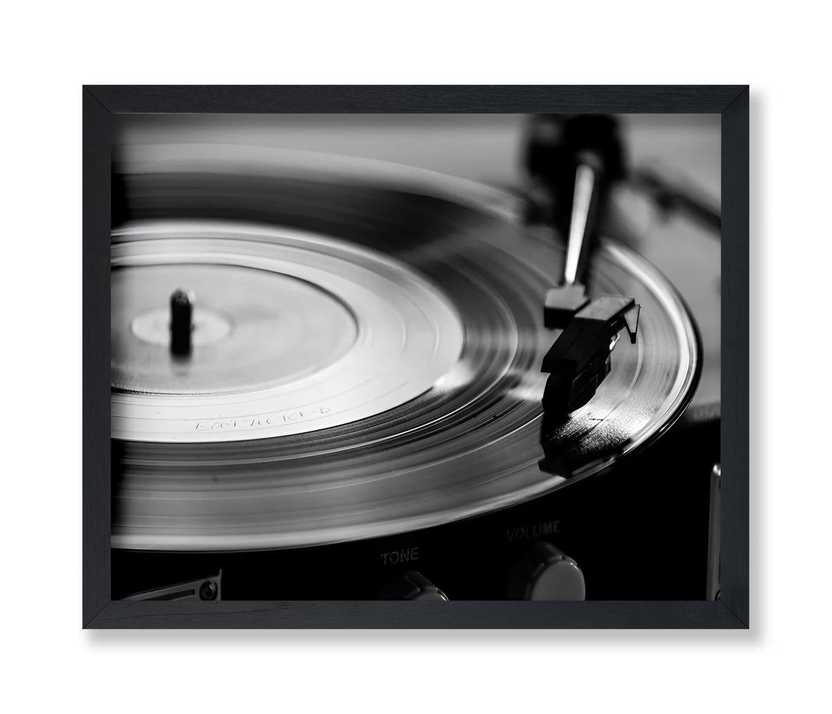 Flat Disc Vinyl Record