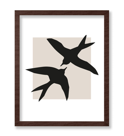 Swallows Silhouette No2