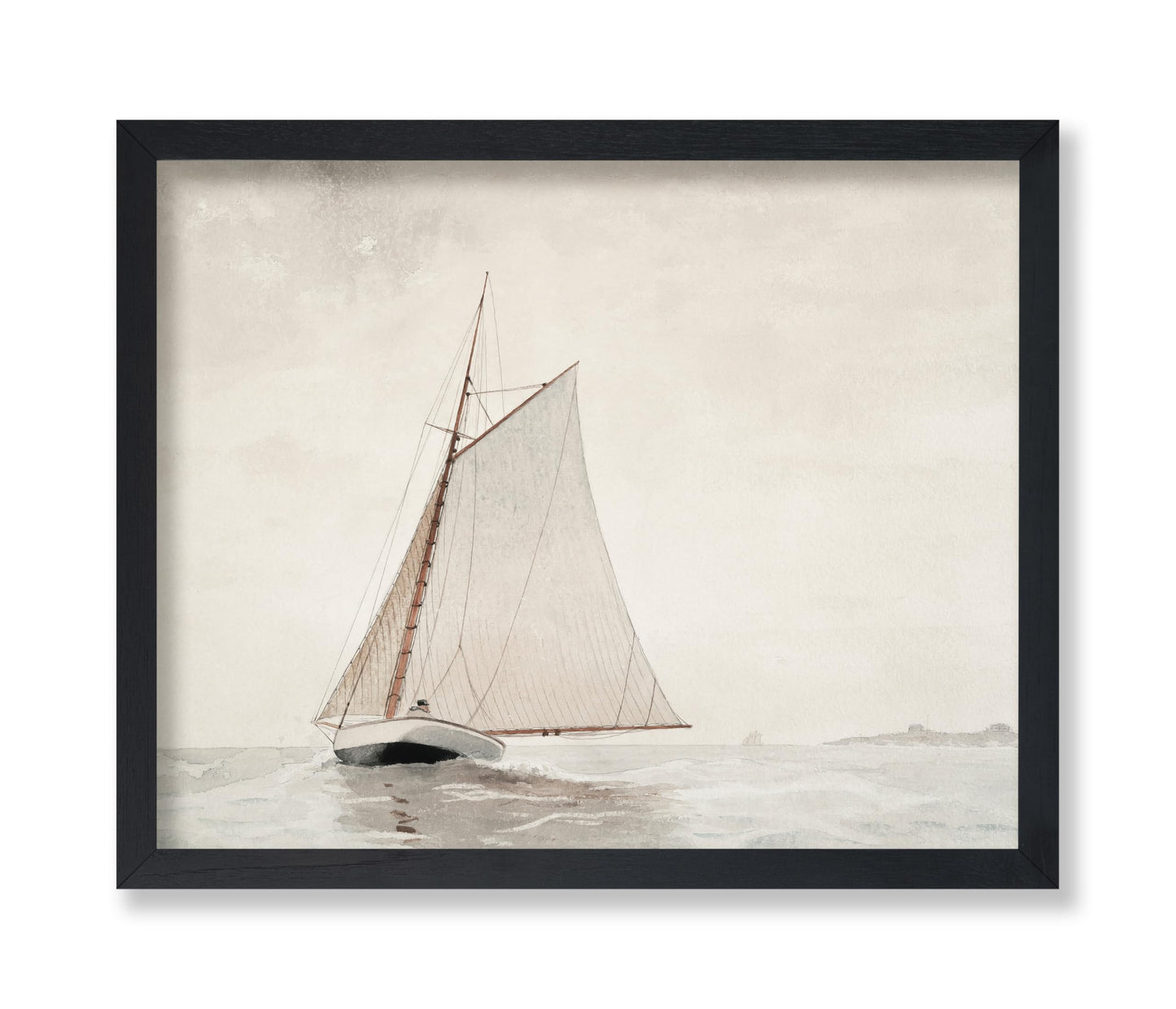 Sailing off Gloucester