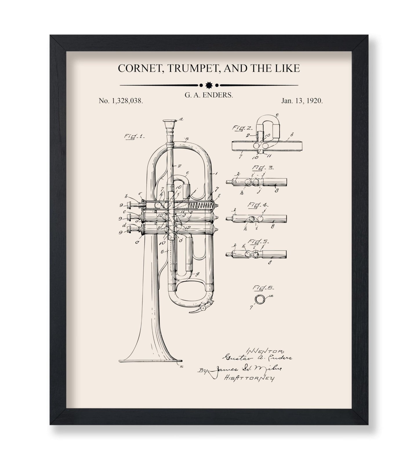 Trumpet Blueprint No1