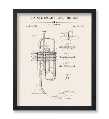 Trumpet Blueprint No1