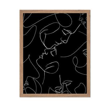 Couple Line Drawing No12