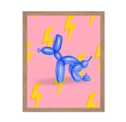 Pooping Balloon Dog No3
