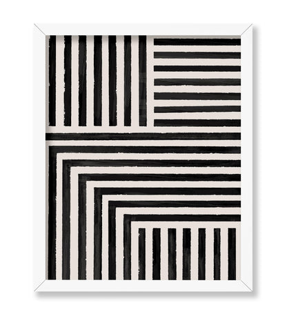 Geometric Line Drawing No2