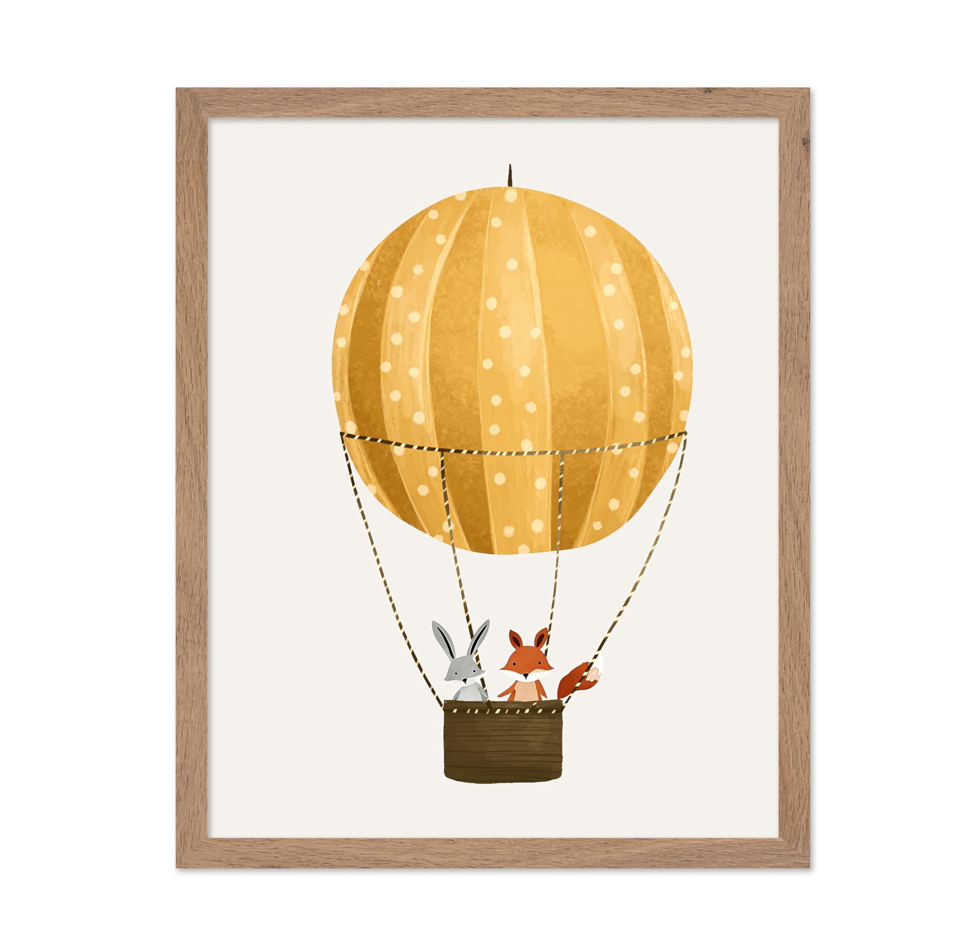 Animals on Hot Air Balloon