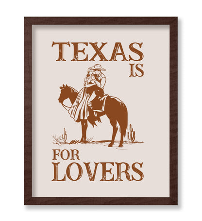 Brown Texas Is For Lovers
