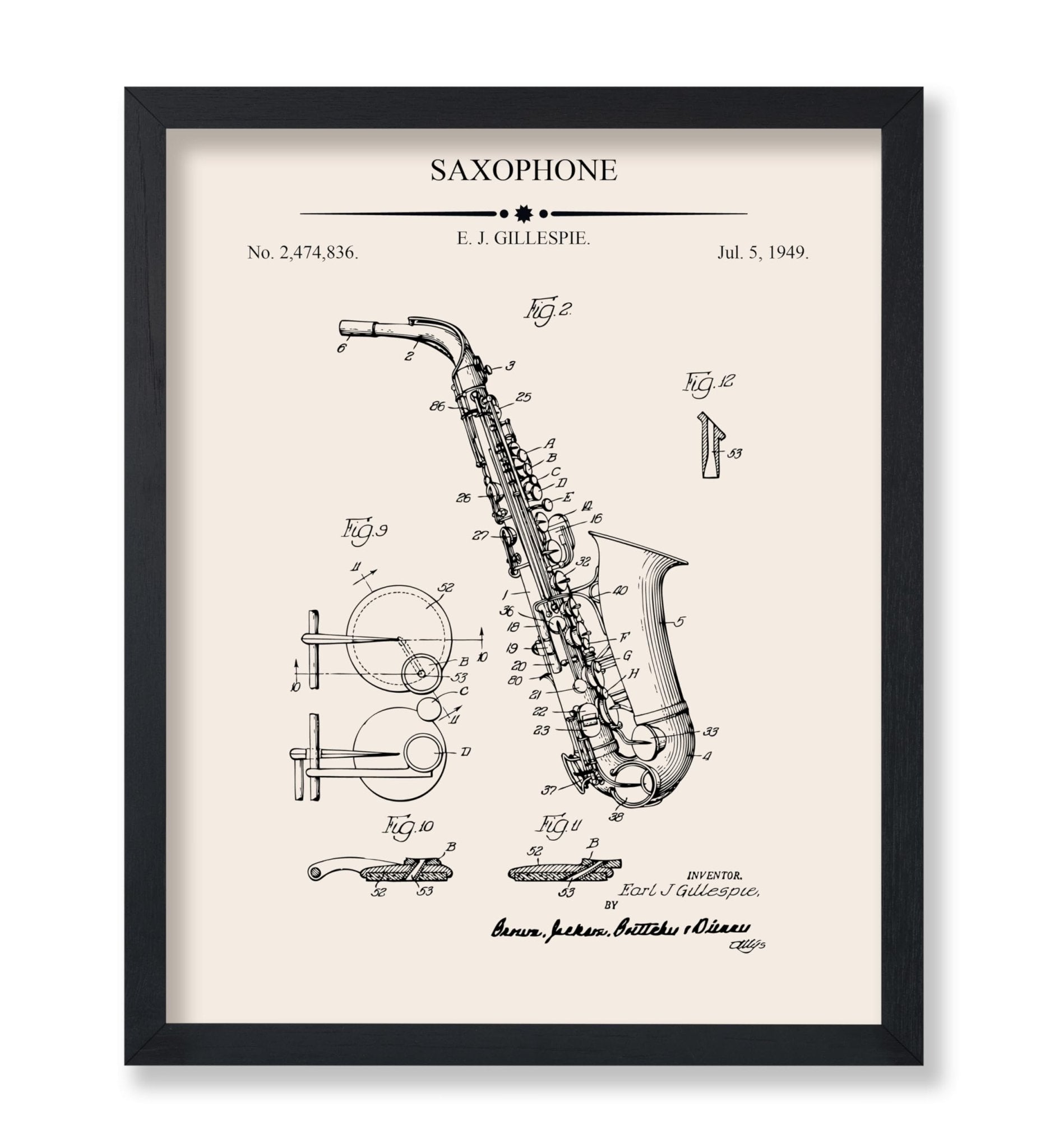 Saxophone Blueprint