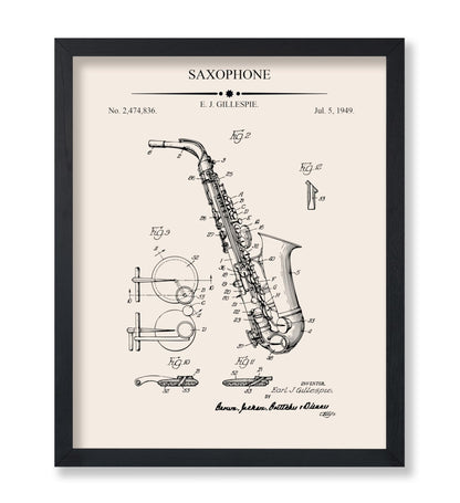 Saxophone Blueprint