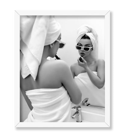 Woman in Towel