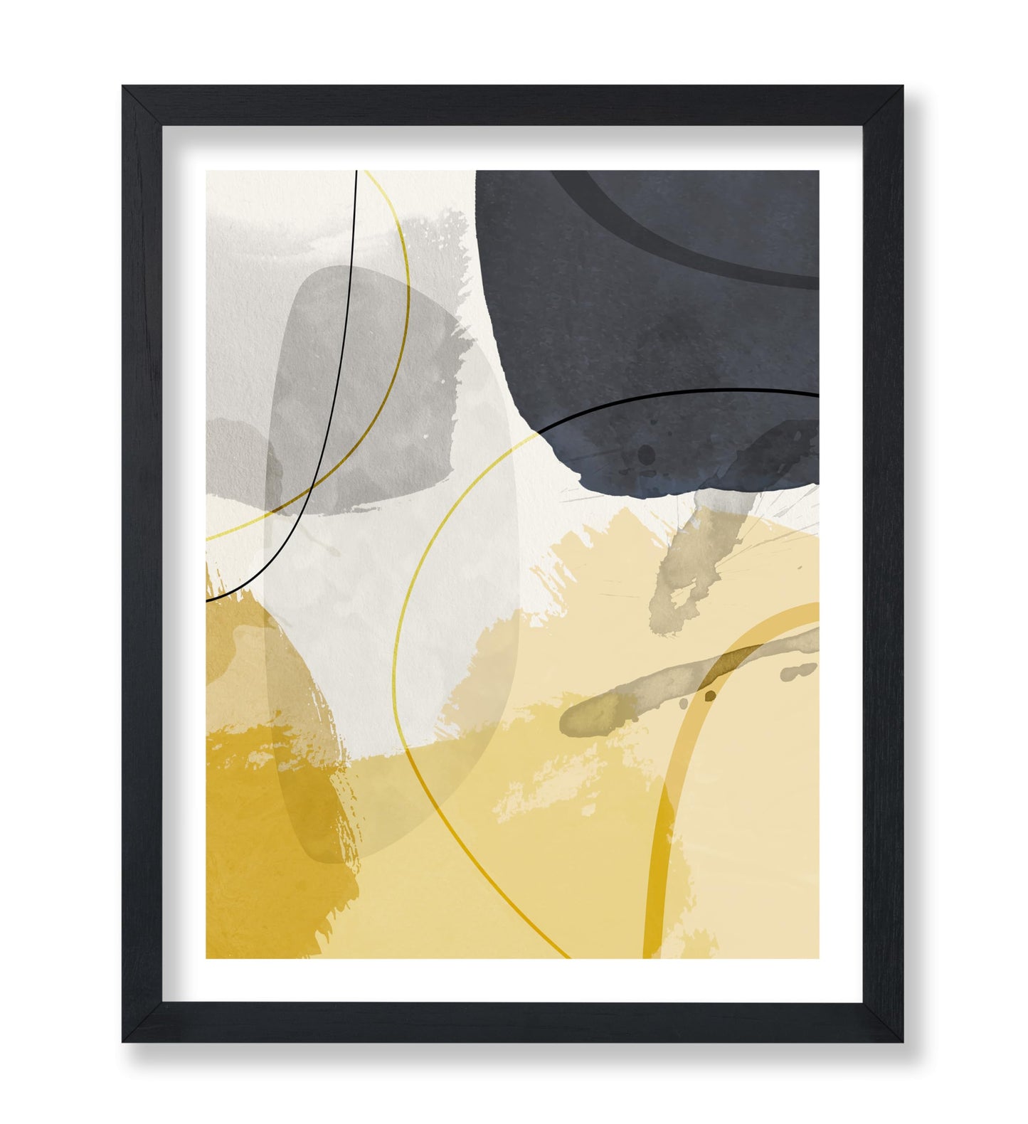 Yellow Touch Graphic