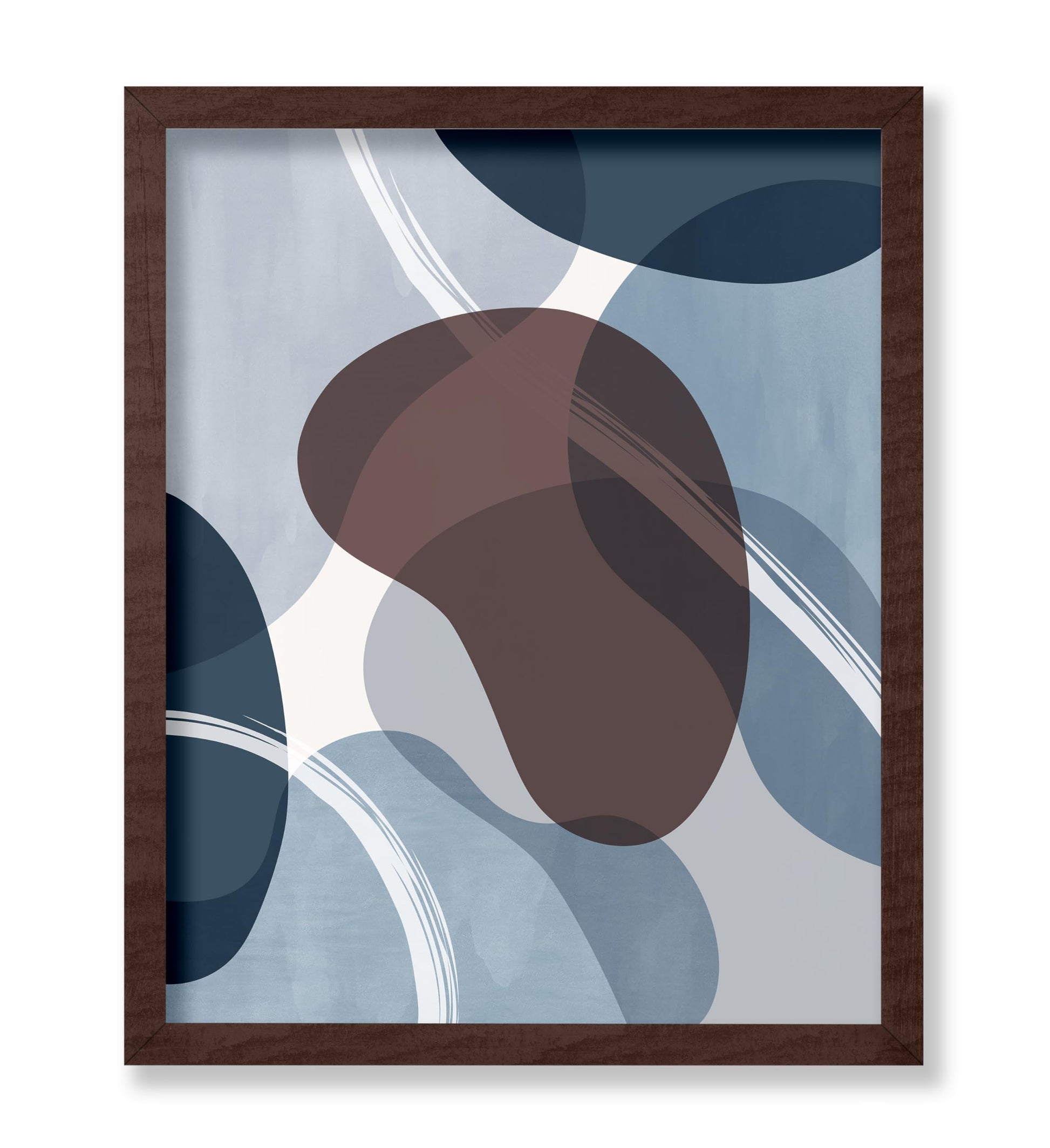 Blue Shapes No4