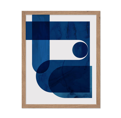 Blue Shapes No2