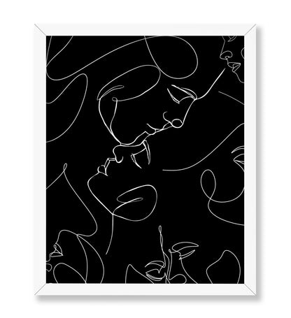 Couple Line Drawing No12