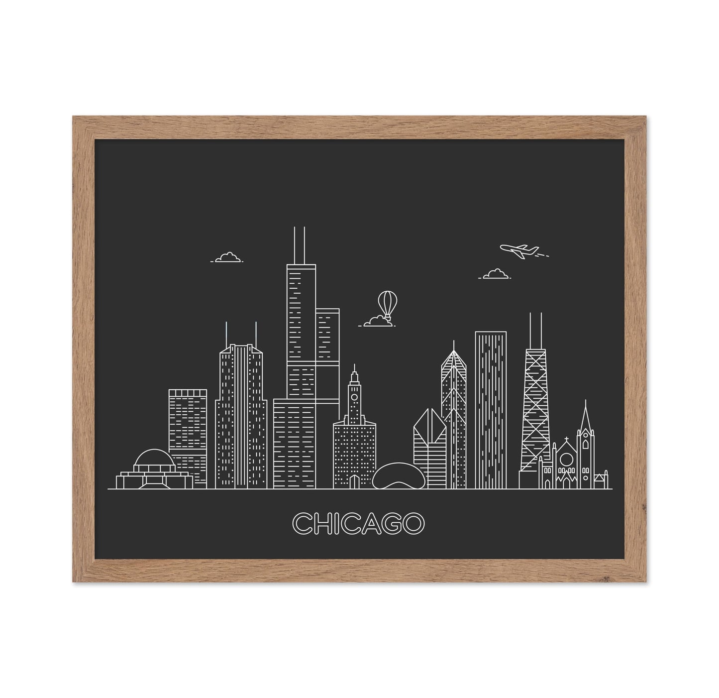 Chicago Skyline No1