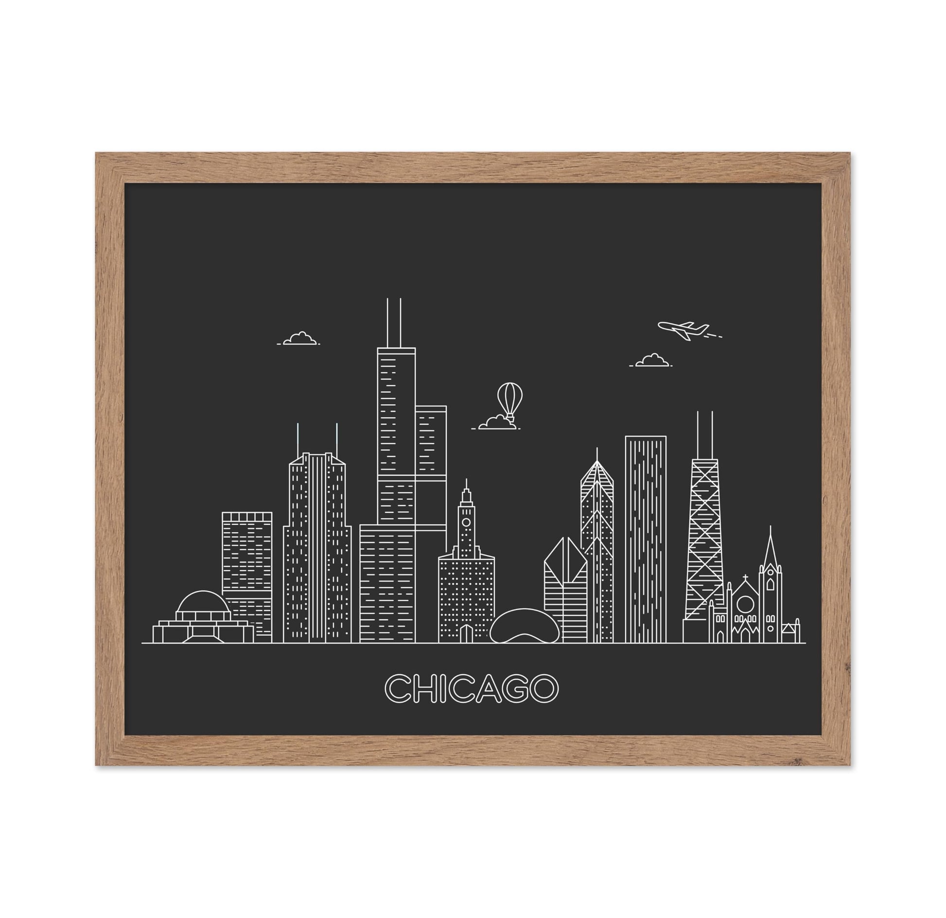 Chicago Skyline No1