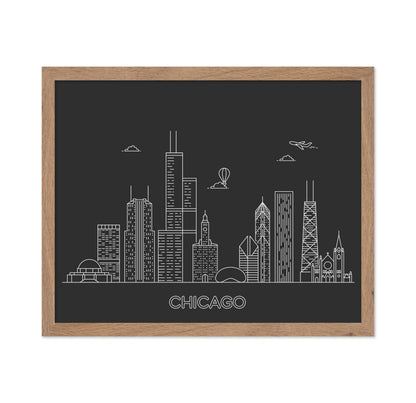 Chicago Skyline No1