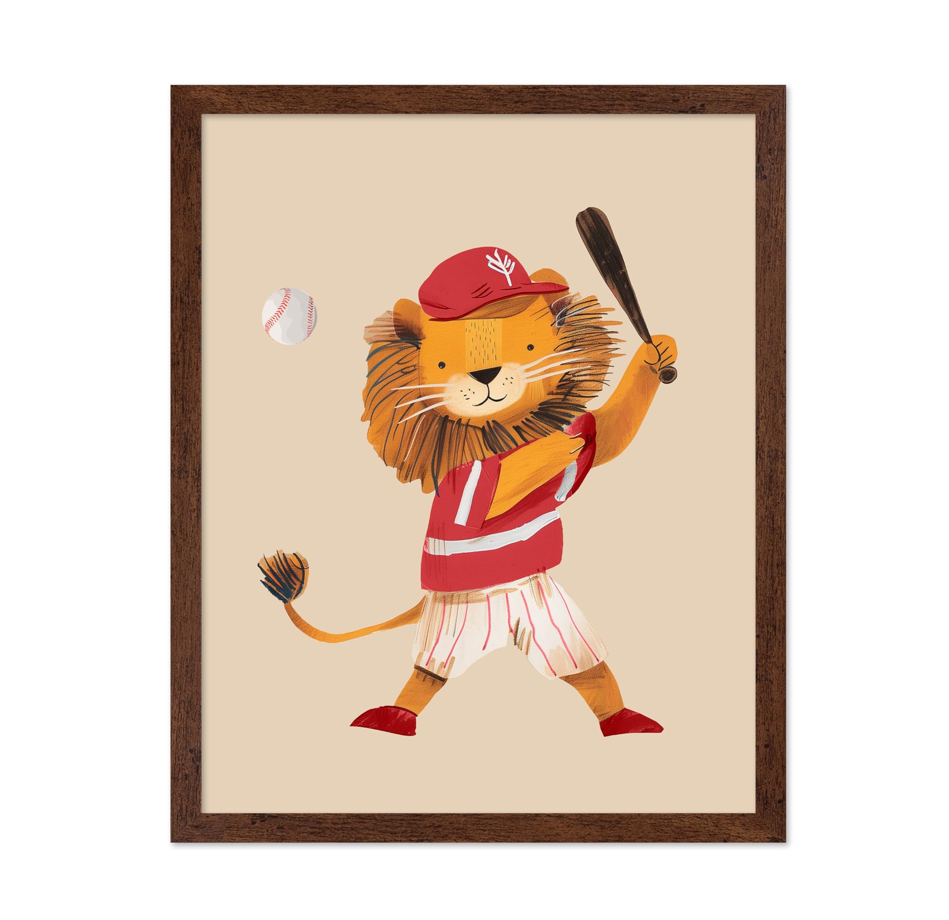 Whimsical Lion No1