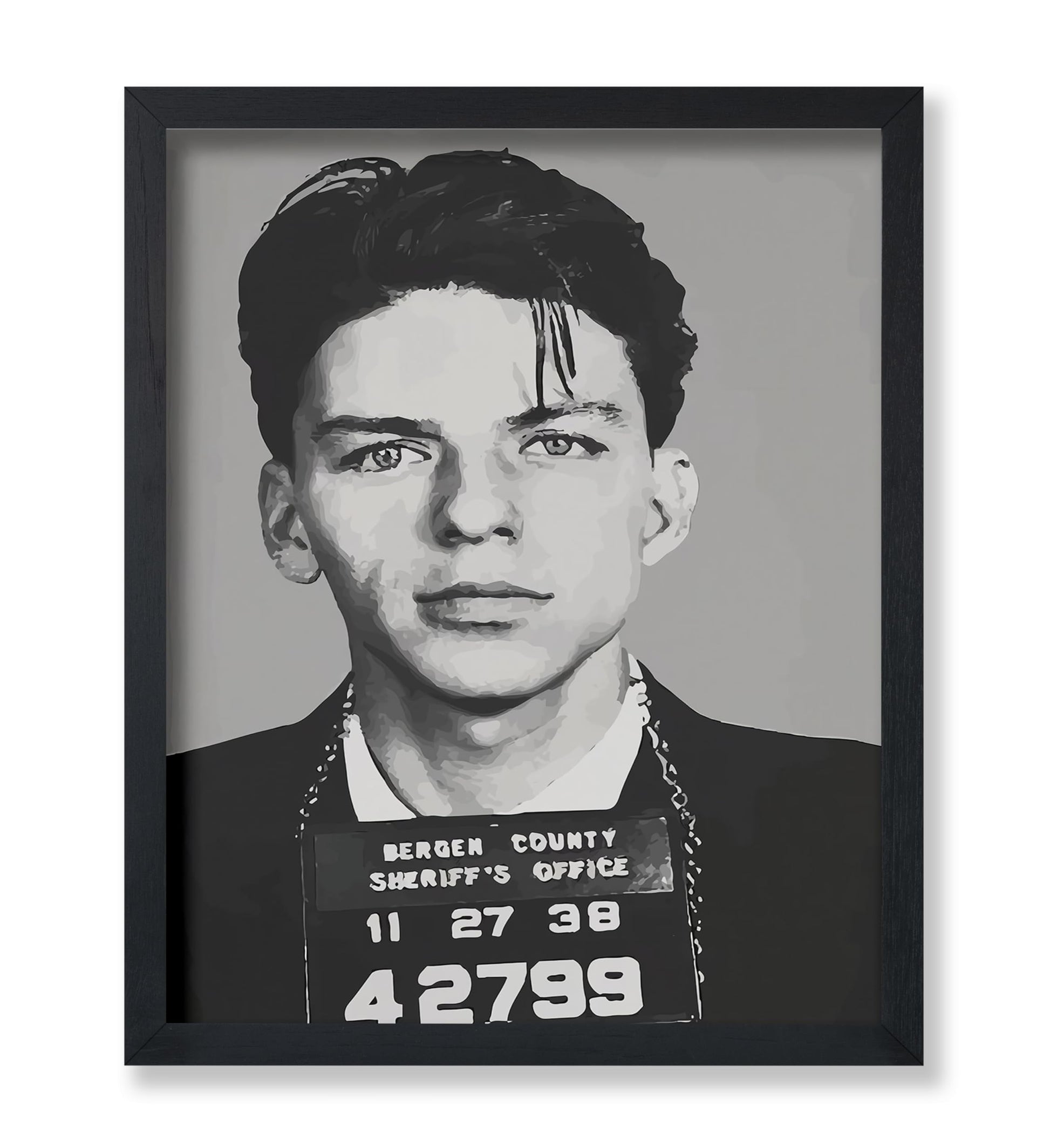 Frank Sinatra Mugshot