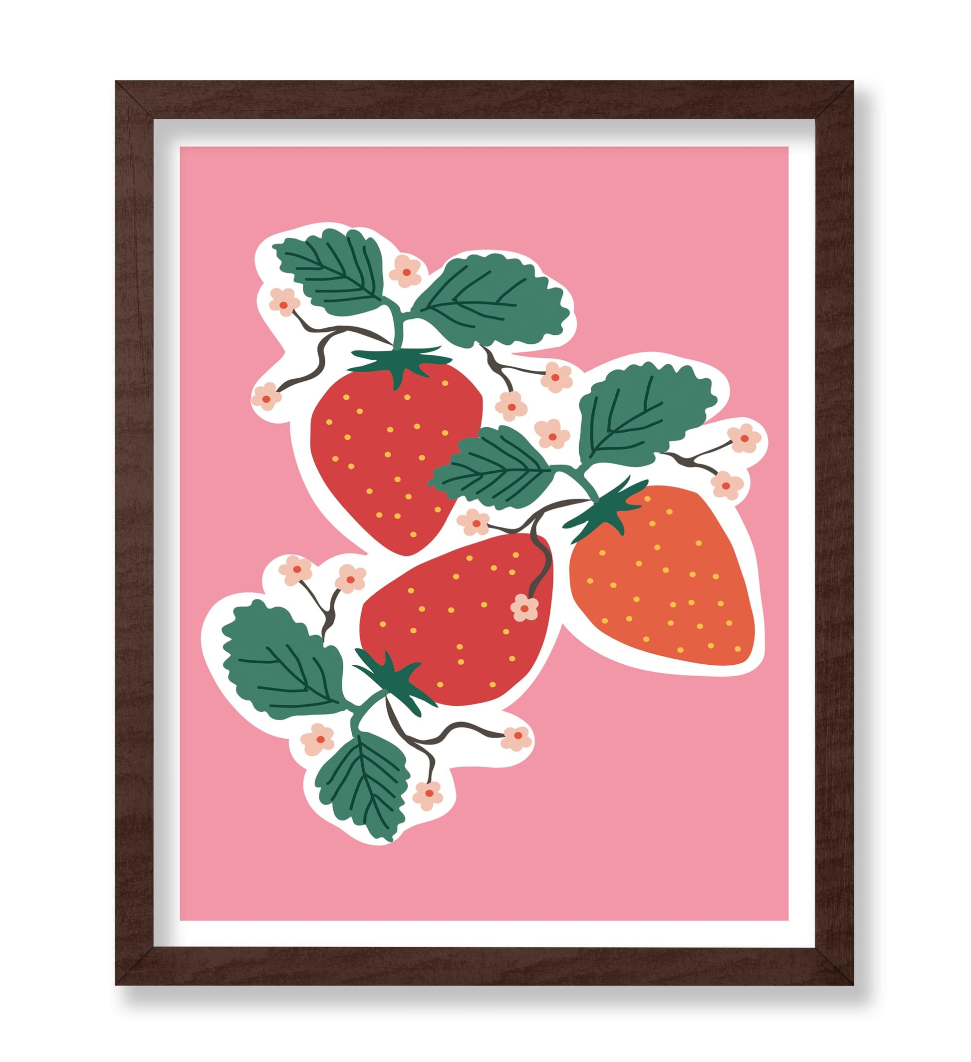 Flower & Strawberry