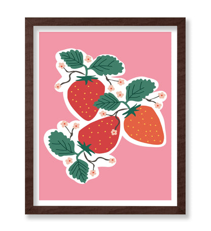 Flower & Strawberry