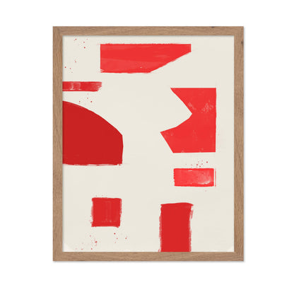 Red Block Shapes