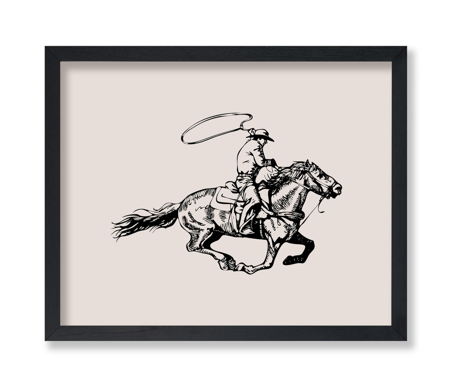 Cowboy with Lasso No2