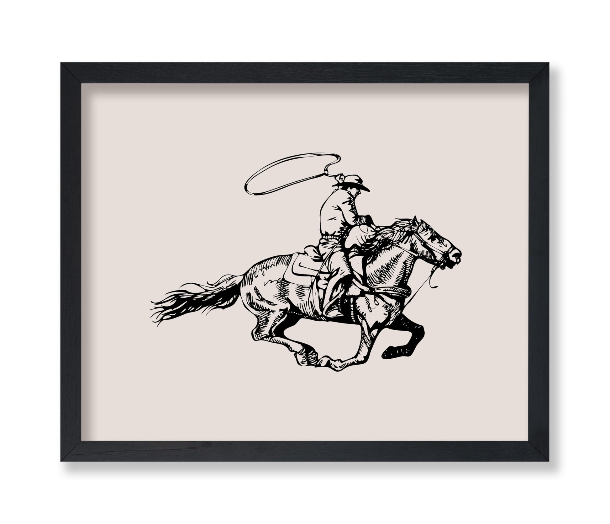 Cowboy with Lasso No2