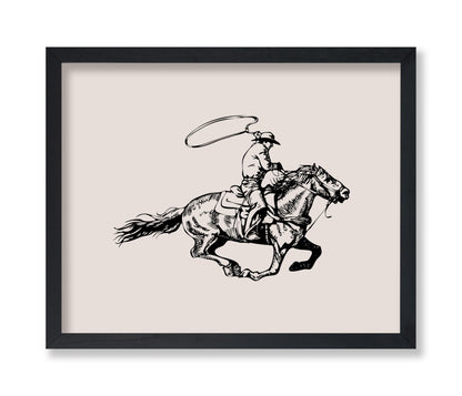 Cowboy with Lasso No2