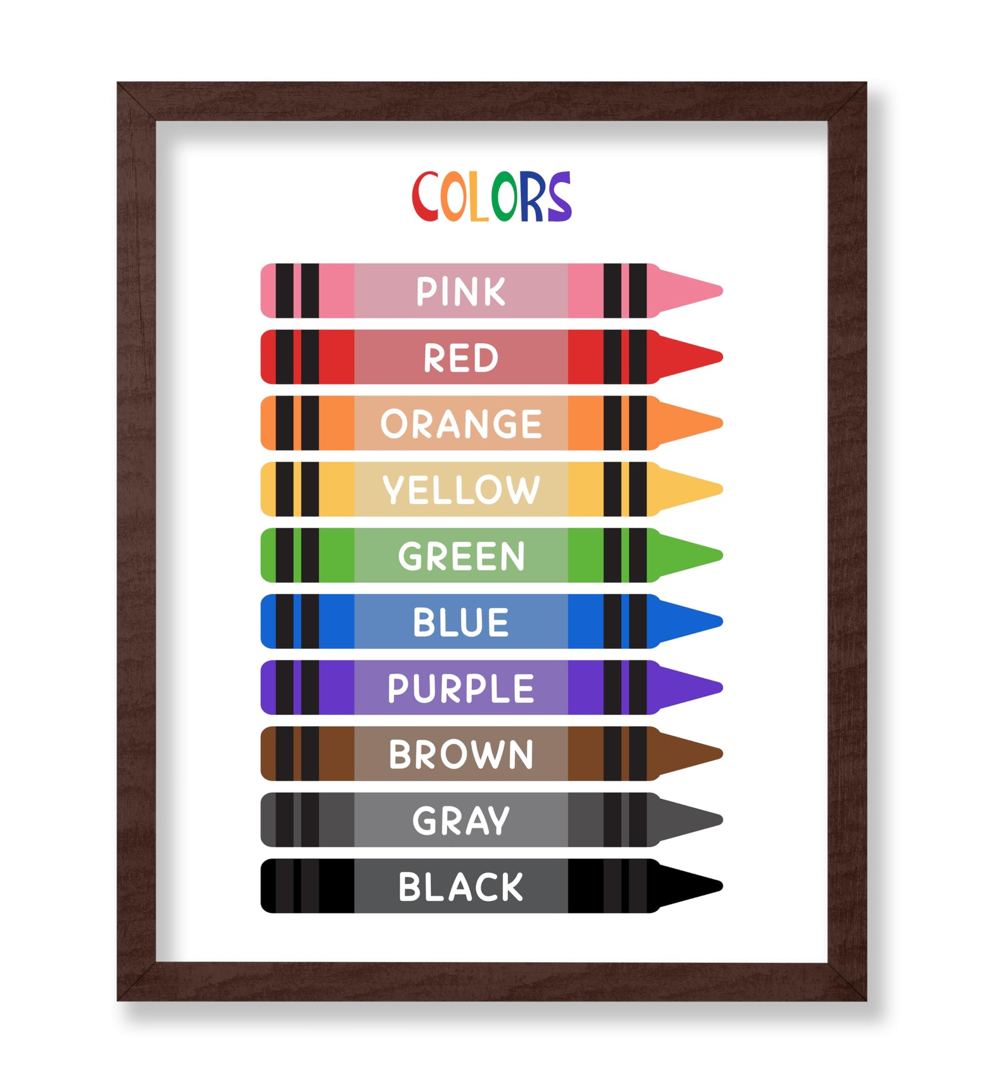 Crayons Colors