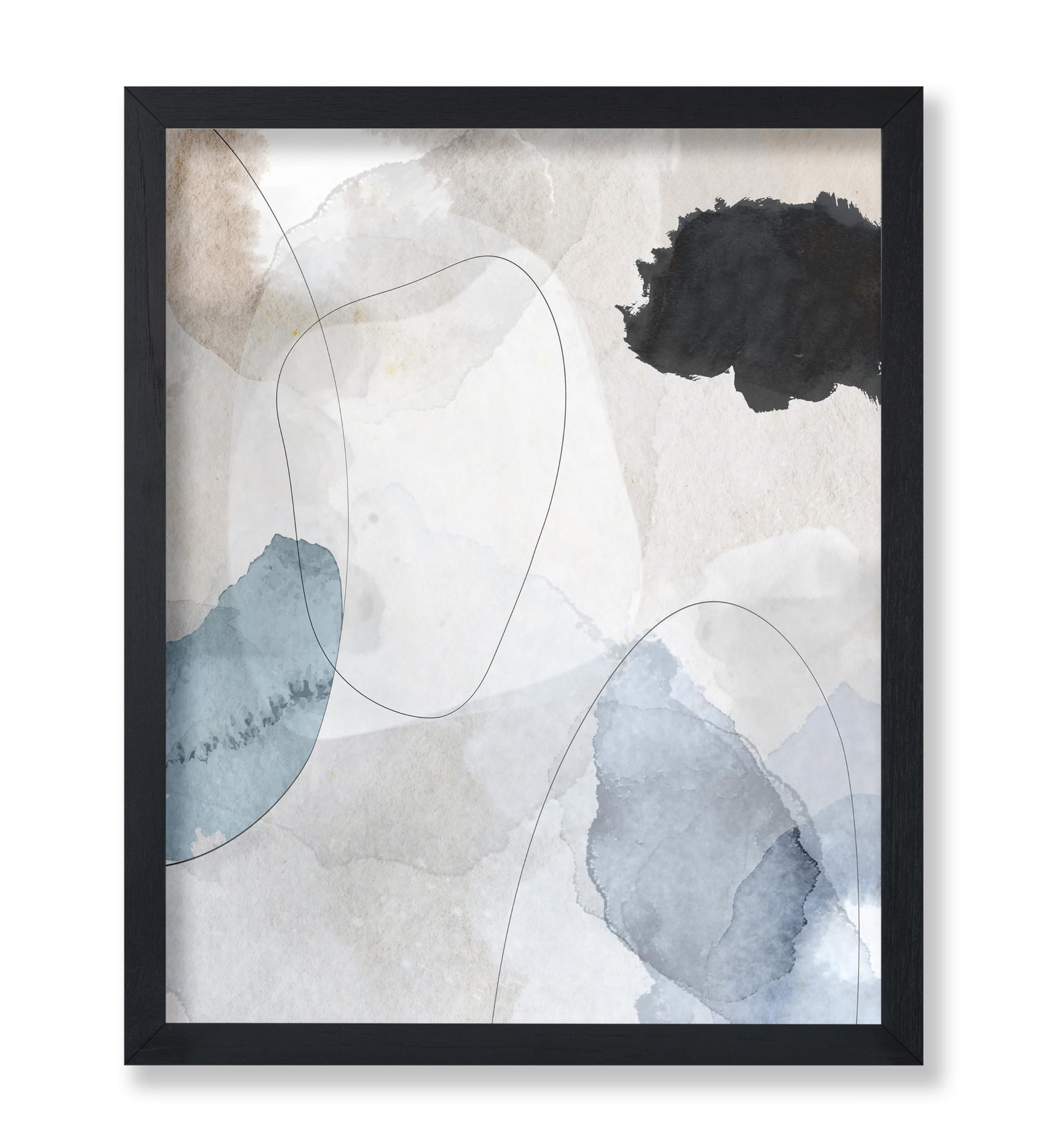 Lines on Watercolor