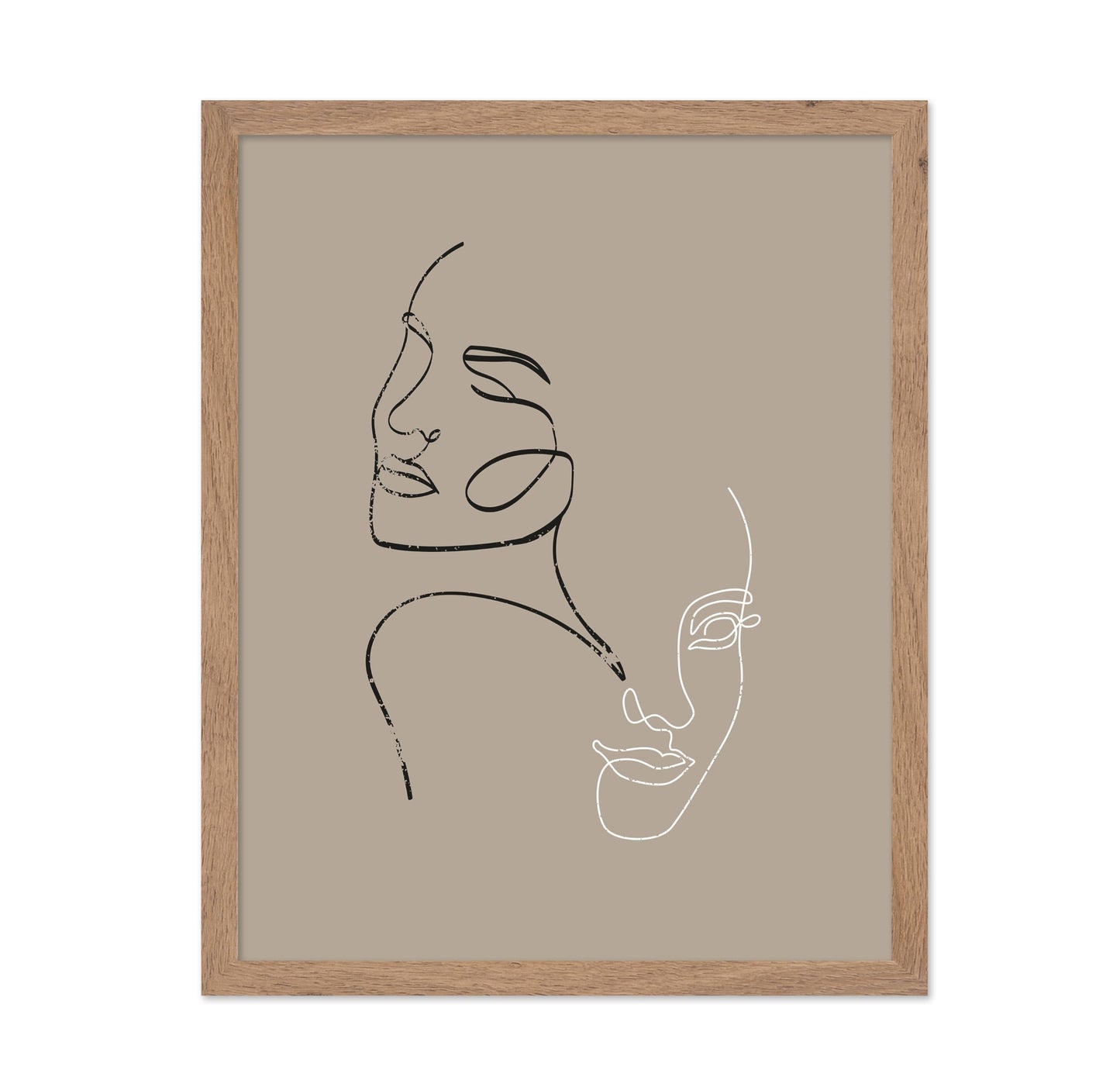 One Line Women Faces