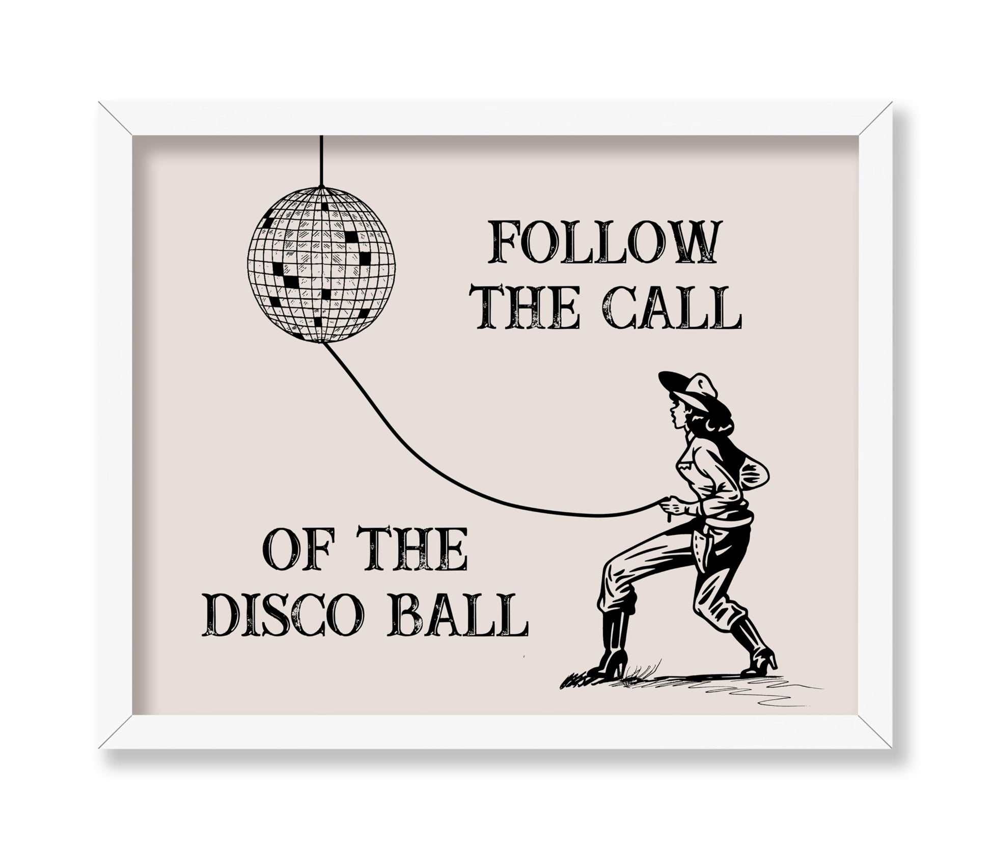 Beige Follow The Call of The Disco Ball