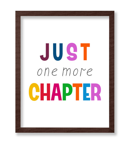 Just One More Chapter