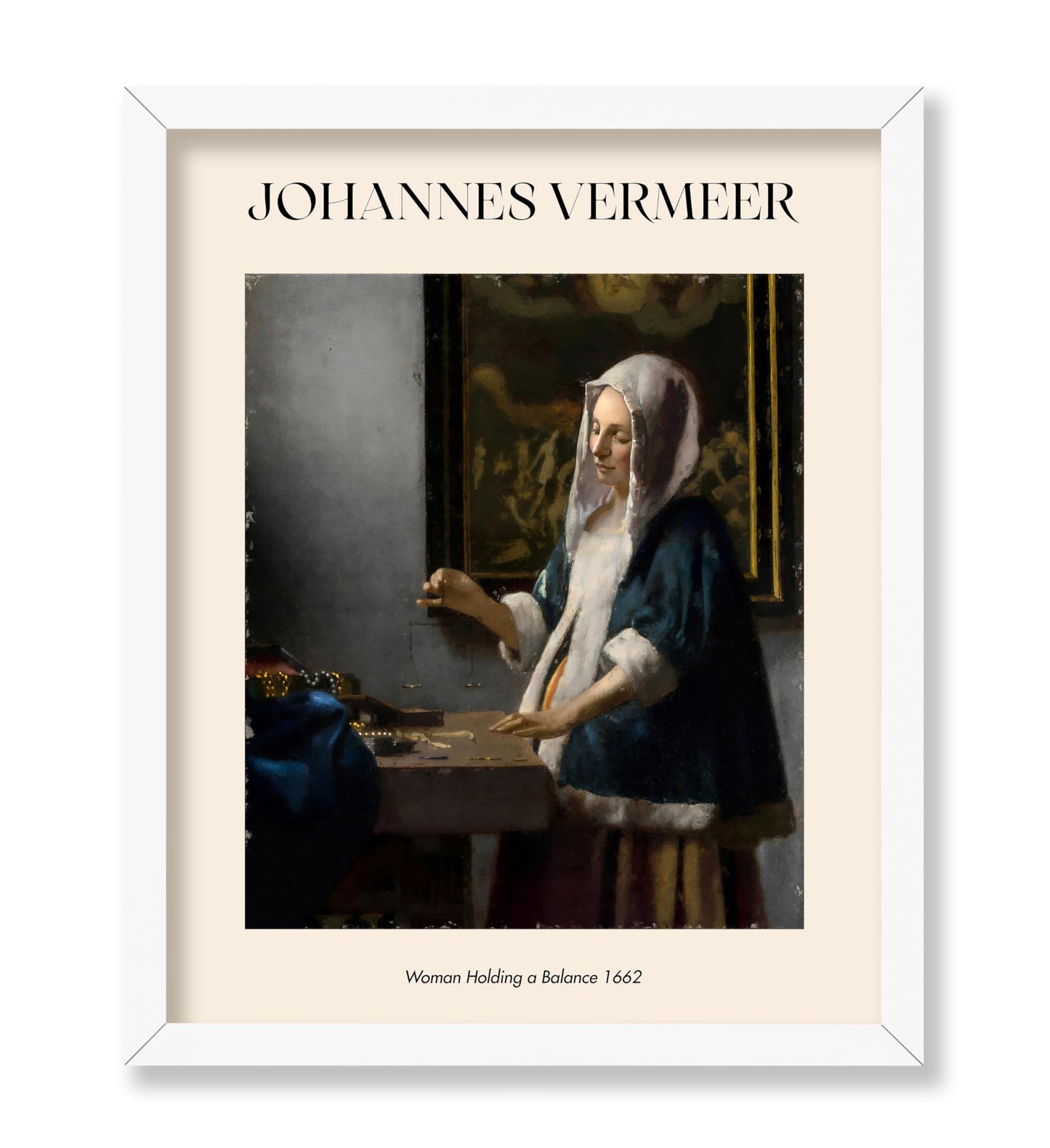 Johannes Vermeer - Woman Holding a Balance