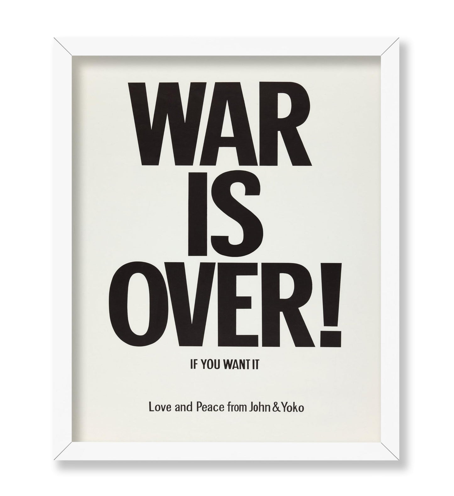 War is Over No1