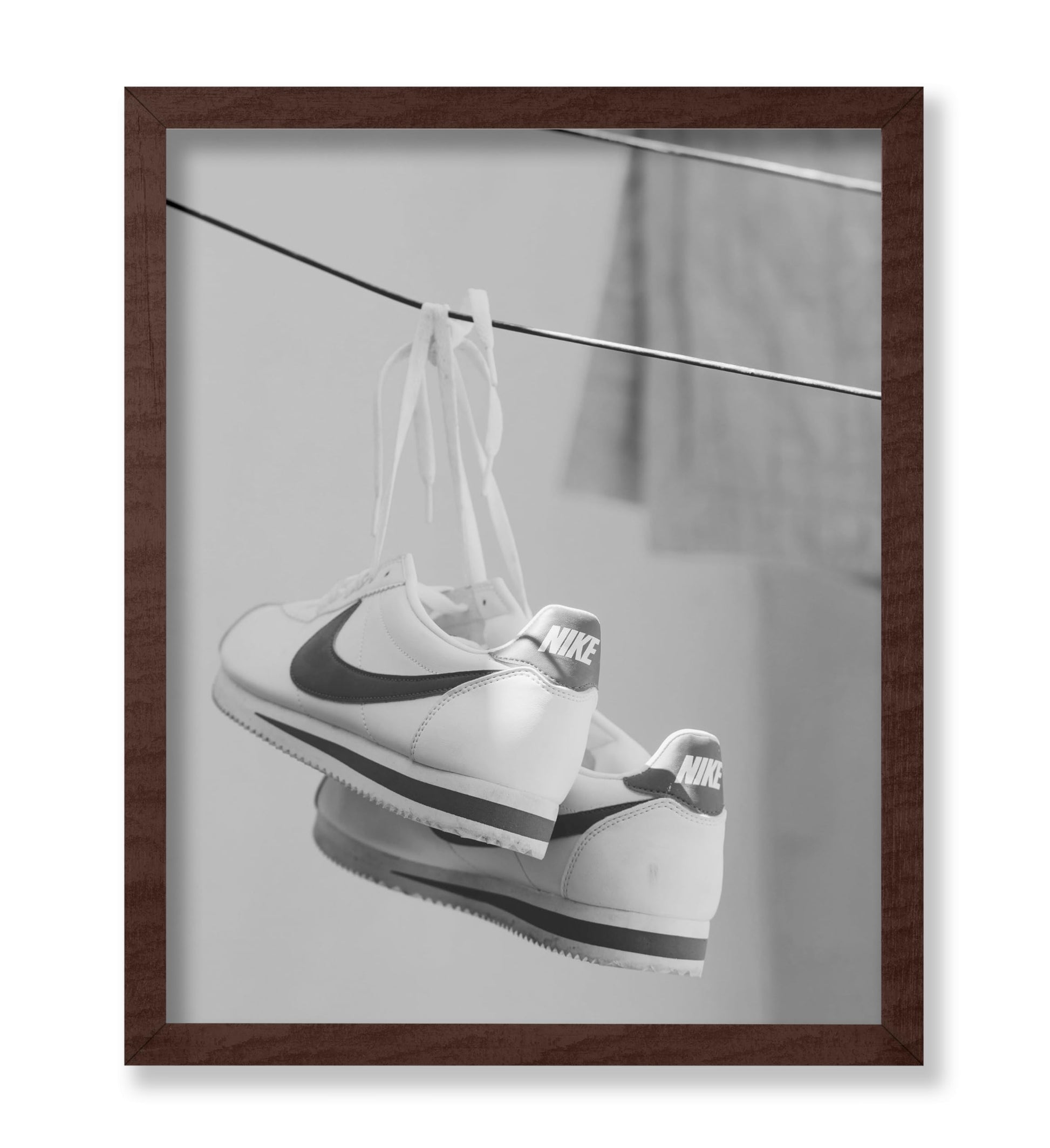 Shoes in Clothesline