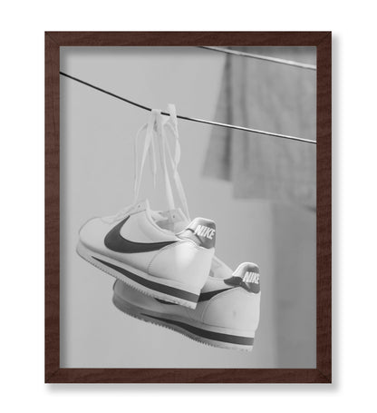 Shoes in Clothesline