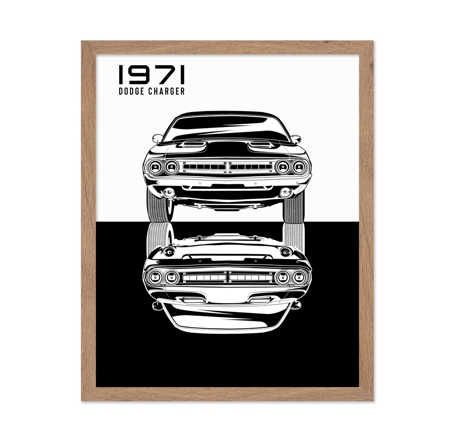 Classic Car Silhouette No3