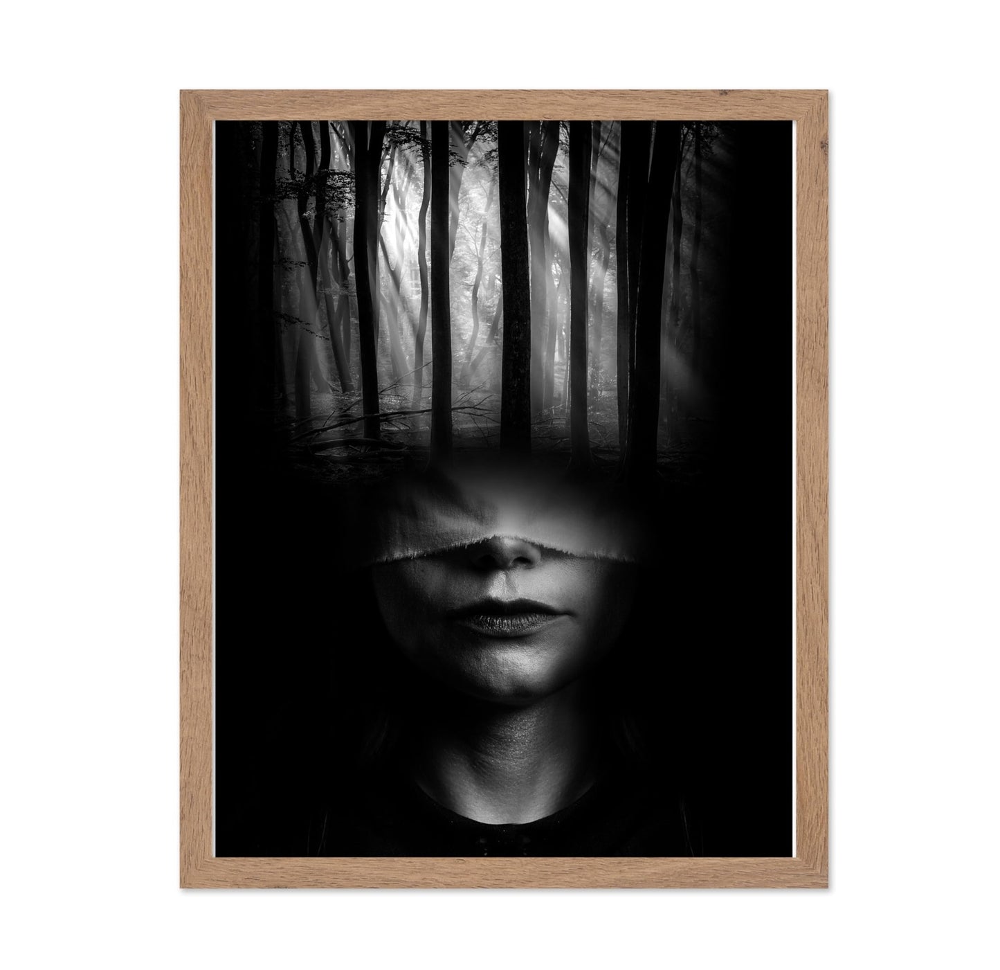 Blindfolded Woman