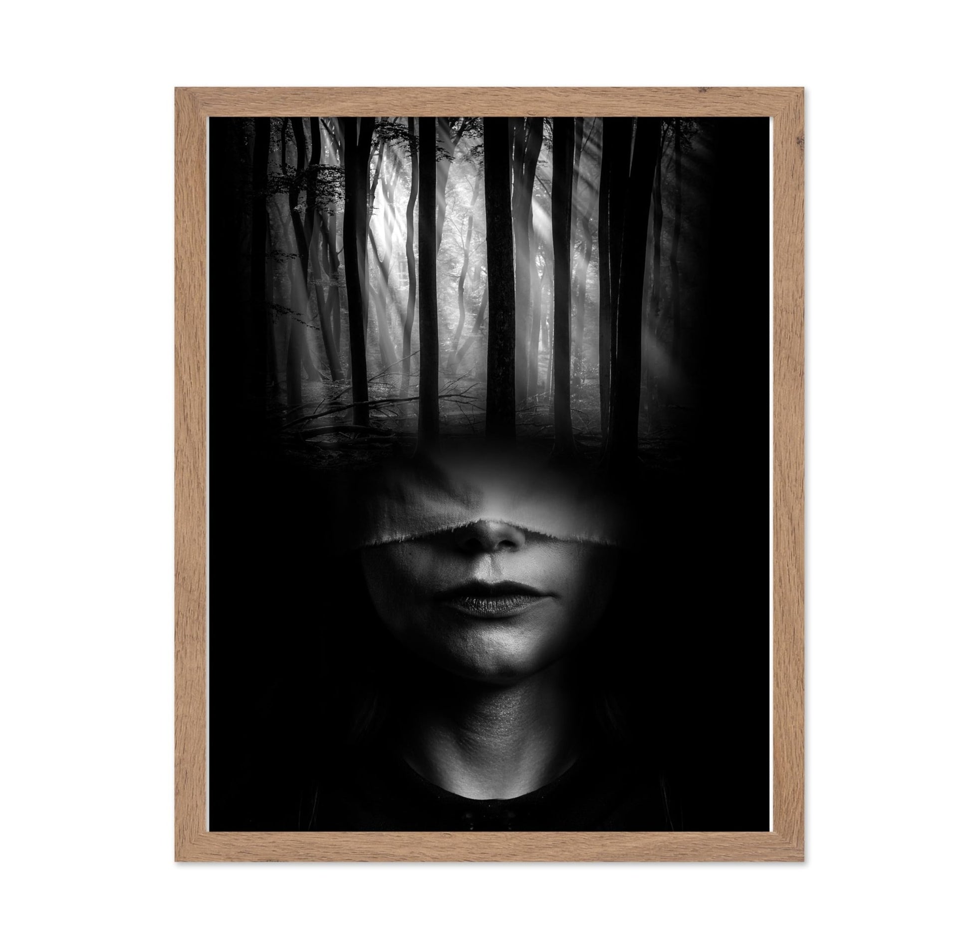 Blindfolded Woman