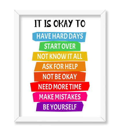 It's Okay to Not Be Okay