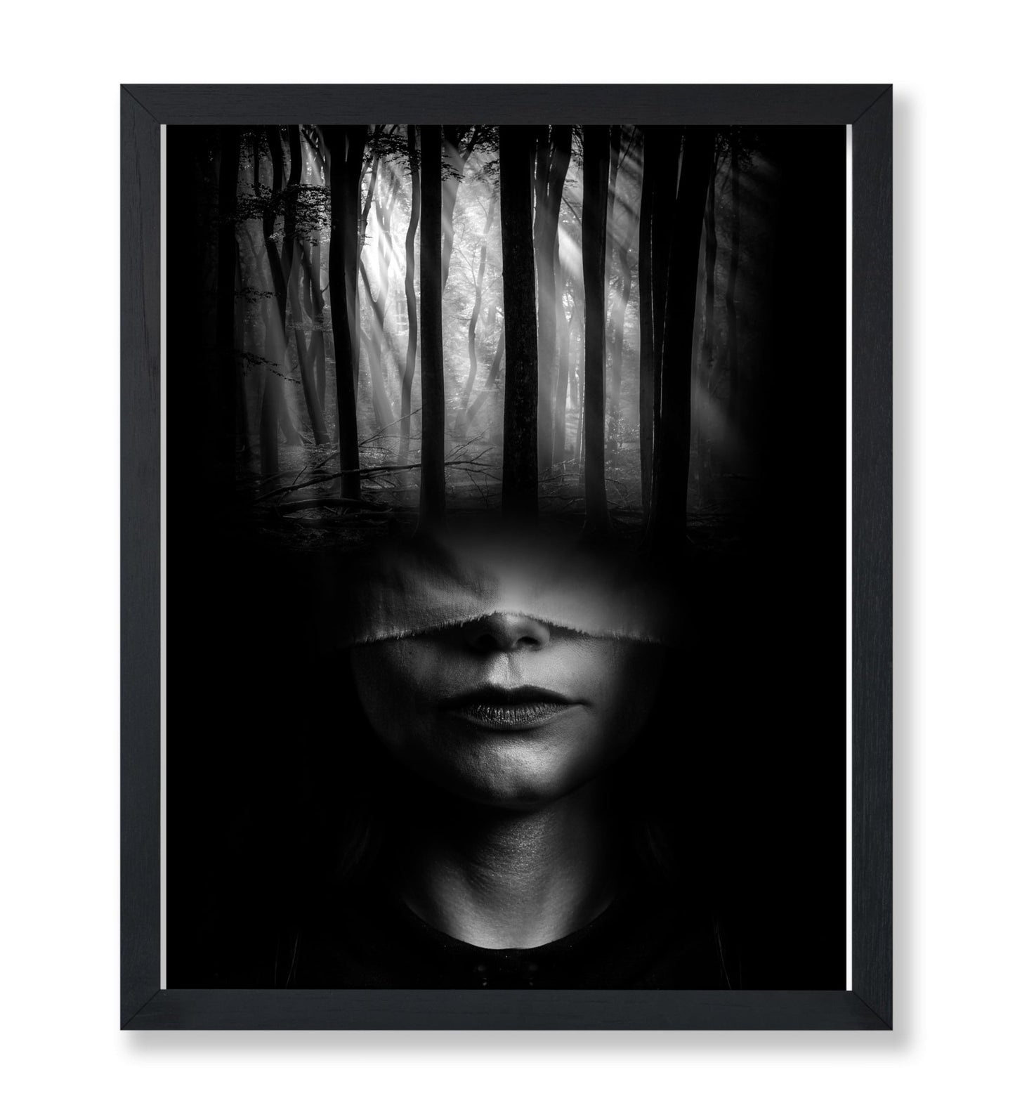 Blindfolded Woman
