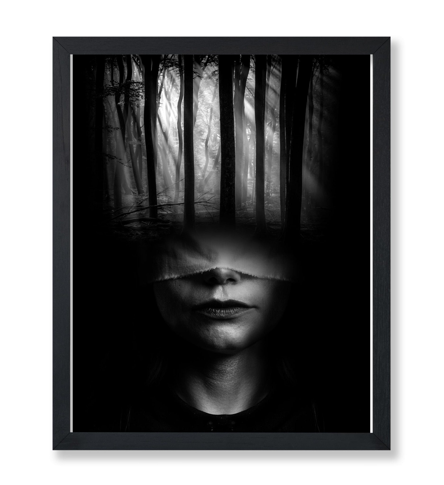 Blindfolded Woman
